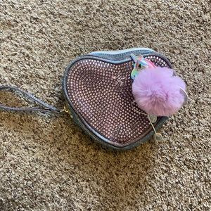 REBEL ATHLETIC CROSSBODY PURSE MATCHING KEYCHAIN